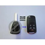 Корпус выкидного ключа зажигания Chrysler с лезвием 5 кнопок