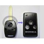 Корпус выкидного ключа зажигания Honda с лезвием 3 кнопки