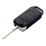 Корпус выкидного ключа зажигания Mercedes Benz с лезвием 2 кнопки