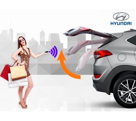 Электропривод багажника Hyundai Tucson с 2016 года выпуска (установочный комплект)