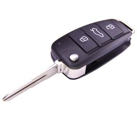 Корпус выкидного ключа зажигания Audi с лезвием 3 кнопки