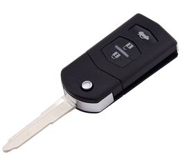 Корпус выкидного ключа зажигания Mazda с лезвием 3 кнопки