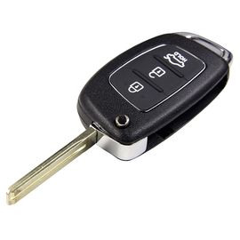 Корпус выкидного ключа зажигания Hyundai с лезвием 3 кнопки