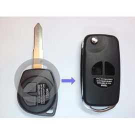 Корпус выкидного ключа зажигания Suzuki с лезвием 2 кнопки