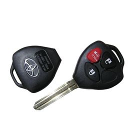 Корпус ключа зажигания Toyota с лезвием 3 кнопки америка
