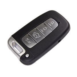 Корпус смарт ключа зажигания Hyundai с лезвием 4 кнопки