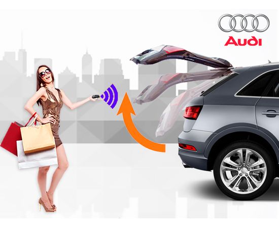 Электропривод багажника Audi Q3 2015 - 2016 (установочный комплект )
