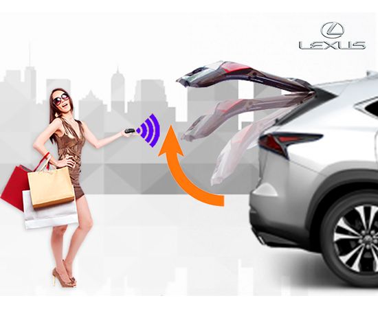 Электропривод багажника Lexus NX 200 2014 - н.в. (установочный комплект)