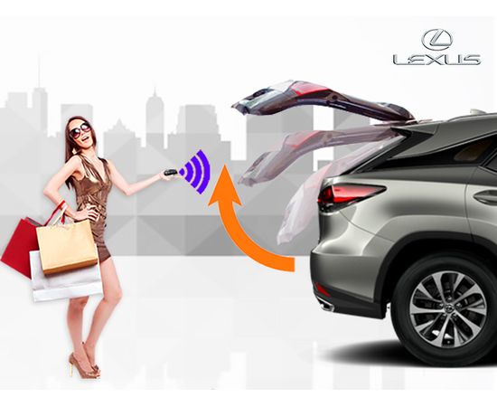 Электропривод багажника Lexus RX 200 с 2015 - н.в. (установочный комплект)