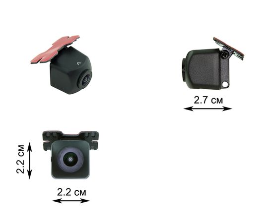 Камера заднего вида с углом обзора 180° и функцией Multi-View