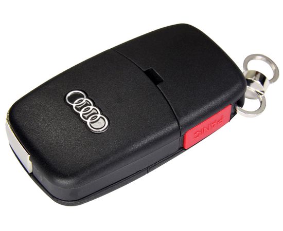 Корпус выкидного ключа зажигания Audi с лезвием 2 кнопки + паника