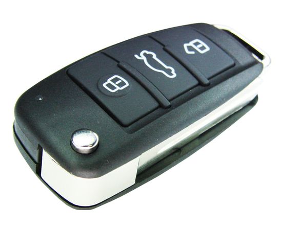 Корпус выкидного ключа зажигания Audi с лезвием 3 кнопки