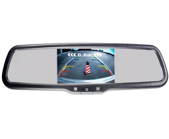 Зеркало заднего вида с 4.3" монитором со штатным крепежом Audi
