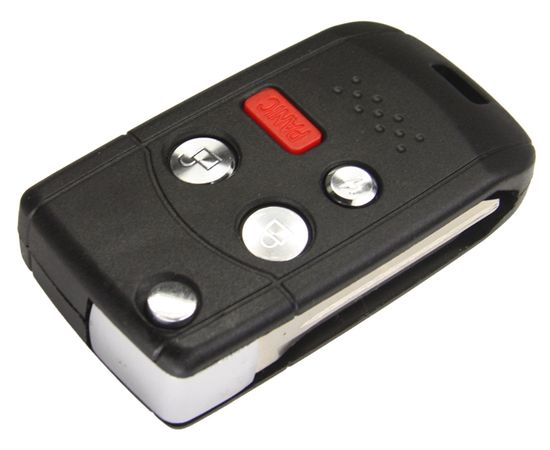 Корпус выкидного ключа зажигания Ford с лезвием 4 кнопки