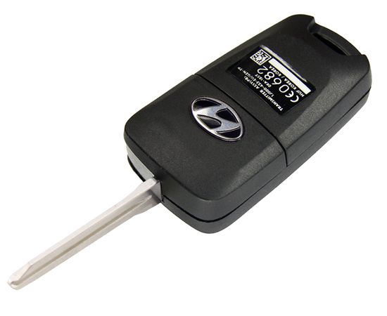Корпус выкидного ключа зажигания Hyundai Elantra с лезвием 2 кнопки