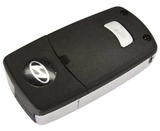Корпус выкидного ключа зажигания Hyundai с лезвием 3 кнопки