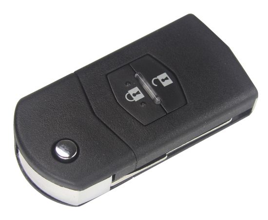 Корпус выкидного ключа зажигания Mazda с лезвием 2 кнопки
