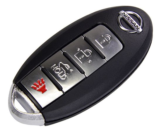 Корпус смарт ключа зажигания Nissan с лезвием 4 кнопки