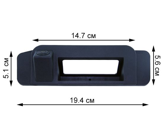 Цветная камера заднего вида для Mercedes C (W205) CLA (C117) S (W222) в ручку 5 двери