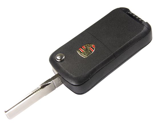 Корпус выкидного ключа зажигания Porsche с лезвием 3 кнопки