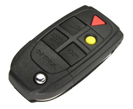 Корпус выкидного ключа зажигания Volvo с лезвием 5 кнопок