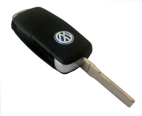 Корпус выкидного ключа зажигания Volkswagen с лезвием 2 кнопки