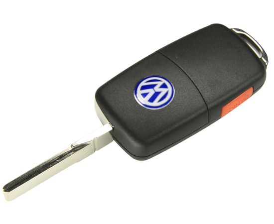 Корпус выкидного ключа зажигания Volkswagen с лезвием 3 кнопки + паника