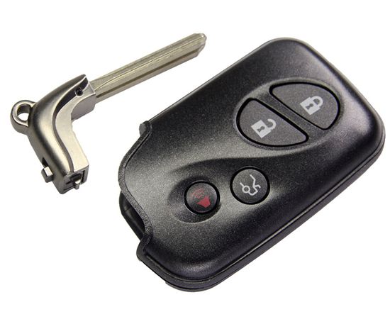 Корпус смарт ключа зажигания Lexus с лезвием 4 кнопки