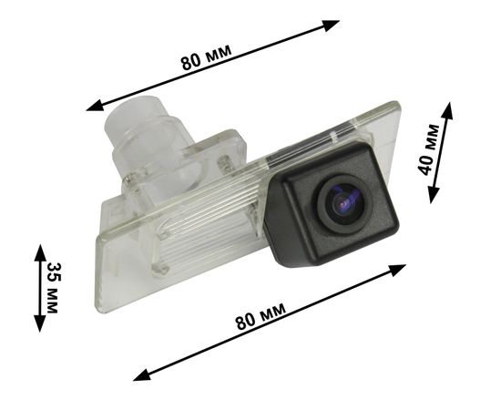 Штатная камера заднего вида Kia Ceed SW 12-, Cerato 12- с углом обзора 170°