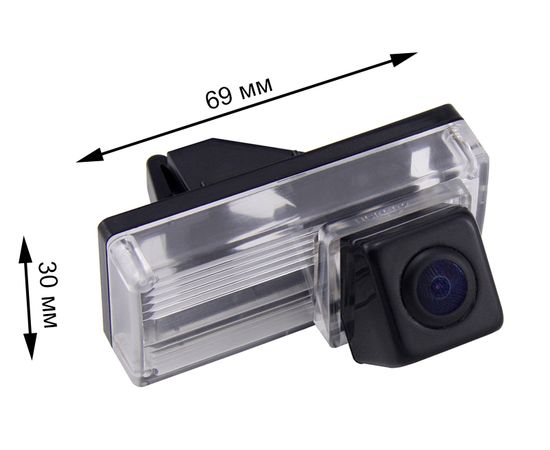 Штатная камера заднего вида для Lexus GX470, LX470 с углом обзора 170°
