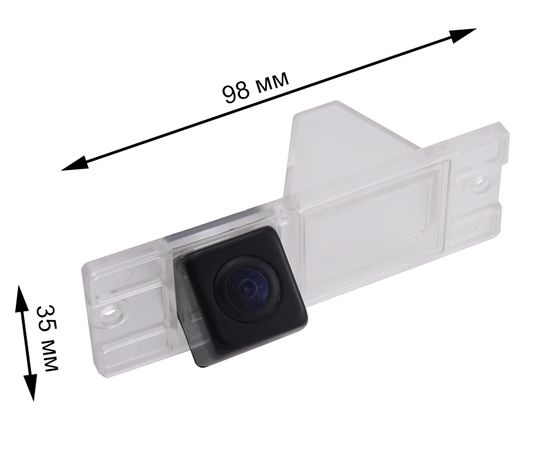 Штатная камера заднего вида Mitsubishi Pajero III, IV с динамической разметкой