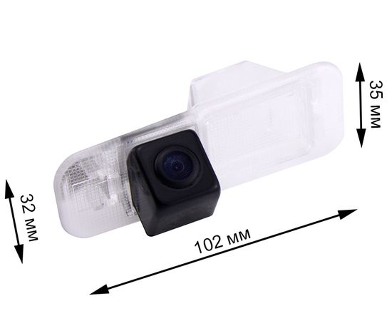Штатная камера заднего вида для автомобиля Kia Rio 05- с углом обзора 170°