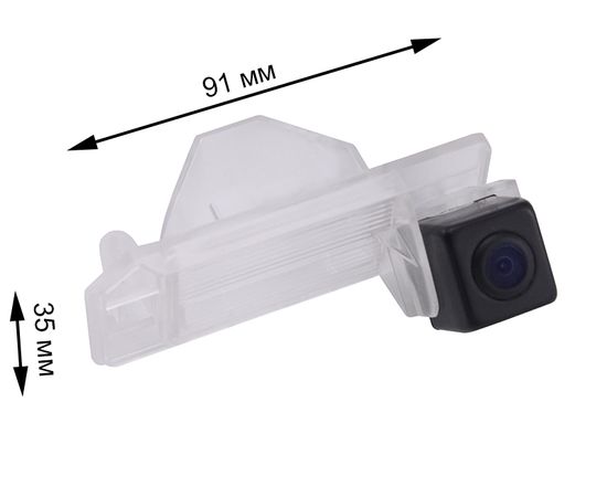 Штатная камера заднего вида для автомобиля Peugeot 4008 с углом обзора 170°