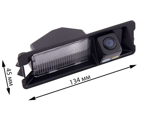Штатная камера заднего вида для автомобиля Renault Logan с углом обзора 170°