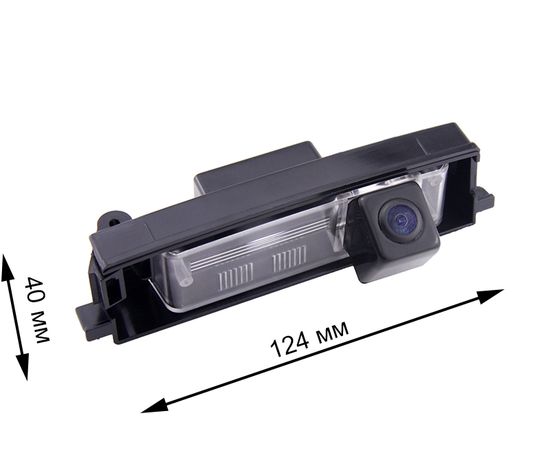 Штатная камера заднего вида для автомобиля Toyota RAV4 с углом обзора 170°