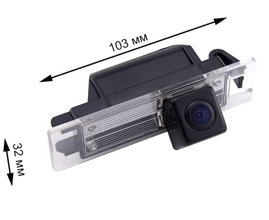 Штатная камера заднего вида Hummer H3 2005 - 2010 с углом обзора 170°