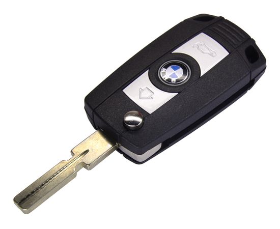 Корпус выкидного ключа зажигания BMW с лезвием HU58 3 кнопки
