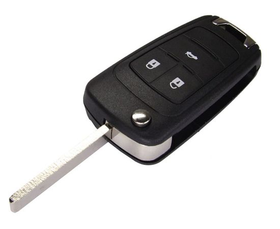 Корпус выкидного ключа зажигания Chevrolet с лезвием 3 кнопки