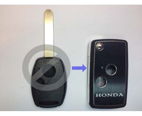 Корпус выкидного ключа зажигания Honda с лезвием 2 кнопки