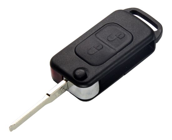 Корпус выкидного ключа зажигания Mercedes Benz с лезвием 2 кнопки