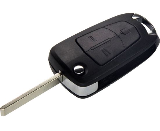 Корпус выкидного ключа зажигания Opel с лезвием 3 кнопки