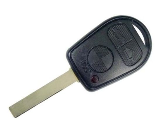 Корпус ключа зажигания BMW с лезвием HU92 три кнопки