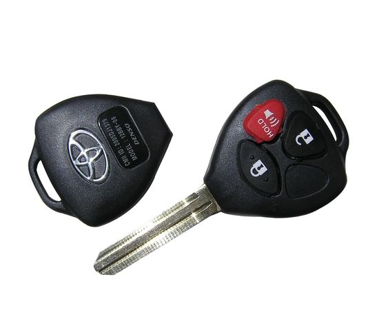 Корпус ключа зажигания Toyota с лезвием 3 кнопки америка