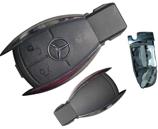 Корпус смарт ключа зажигания Mercedes Benz 3 кнопки (европа)